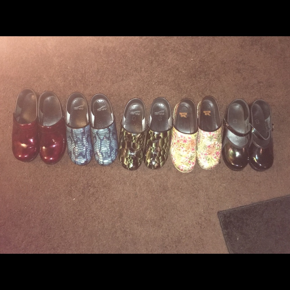Dansko's in great condition Size 38 Mary Janes new